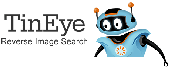TinEye reverse image search engine logo