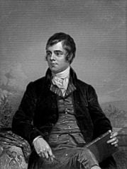 portrait of Robert Burns