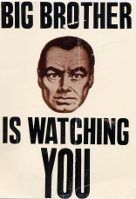 Big Brother is watching you poster