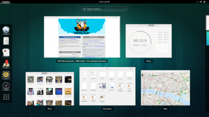 GNOME 3.10 screenshot