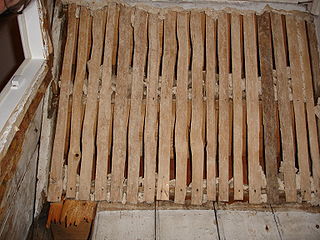 image of laths minus plaster
