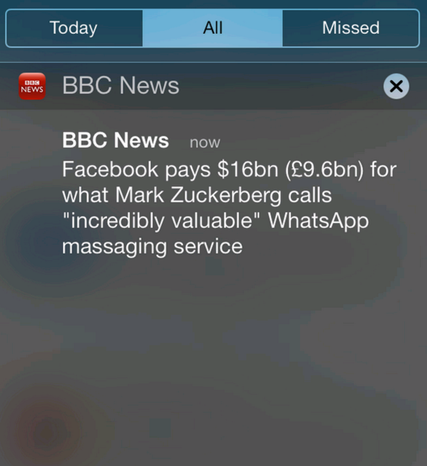 screenshot of BBC News item