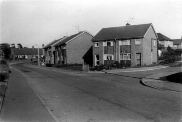 picture of Salisbury Road, Market Drayton in the mid-1960s