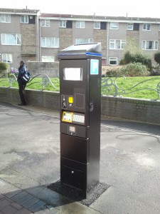 image of parking meter on Stapleton Road