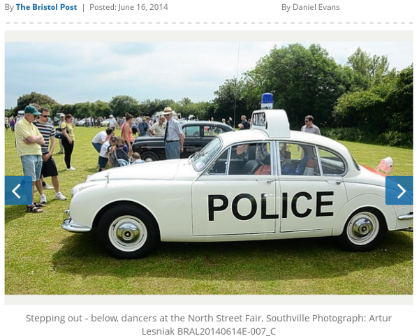 image of police car with wrong caption