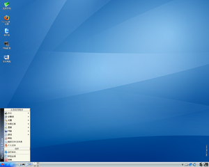 Screenshot of Red Flag Linux