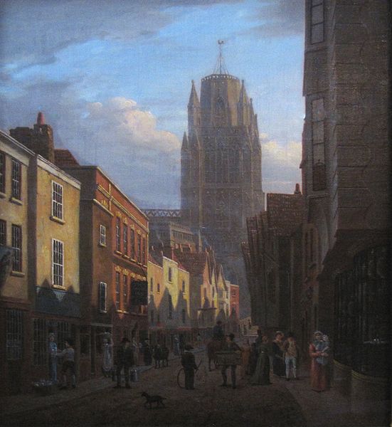 image of   James Johnson's picture of Redcliffe Street, c. 1825