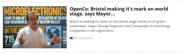 Bristol Post headline featuring greengrocer's apostrophe