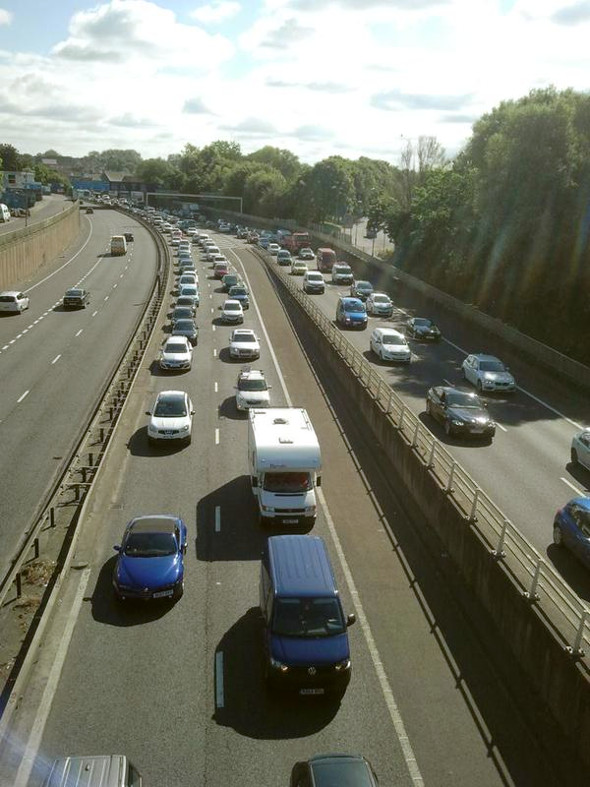 Selfish commuters clogging Bristol's M32 inbound
