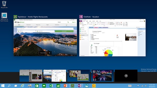 Windows 10 Task View