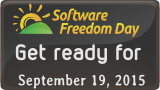 Software Freedom Day 2015 banner