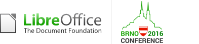 LibreOffice conference Brno logo
