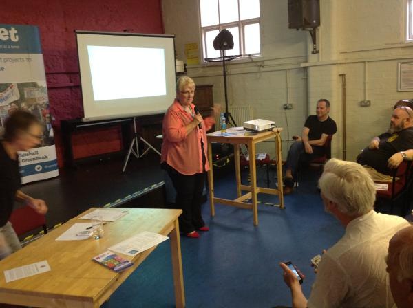 Tracey from Bristol Waste at Forum